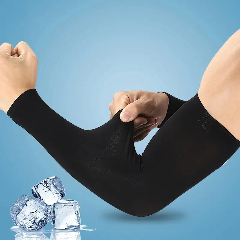 Cycling Arm Warmers - Ледяной шелк, спортивные рукава для езды
