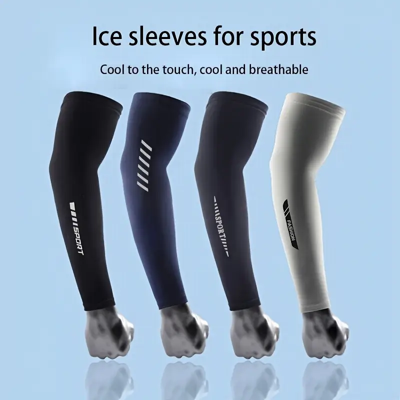 Рукав из ледяного шелка, защит – обзор и цена Cycling Arm Warmers